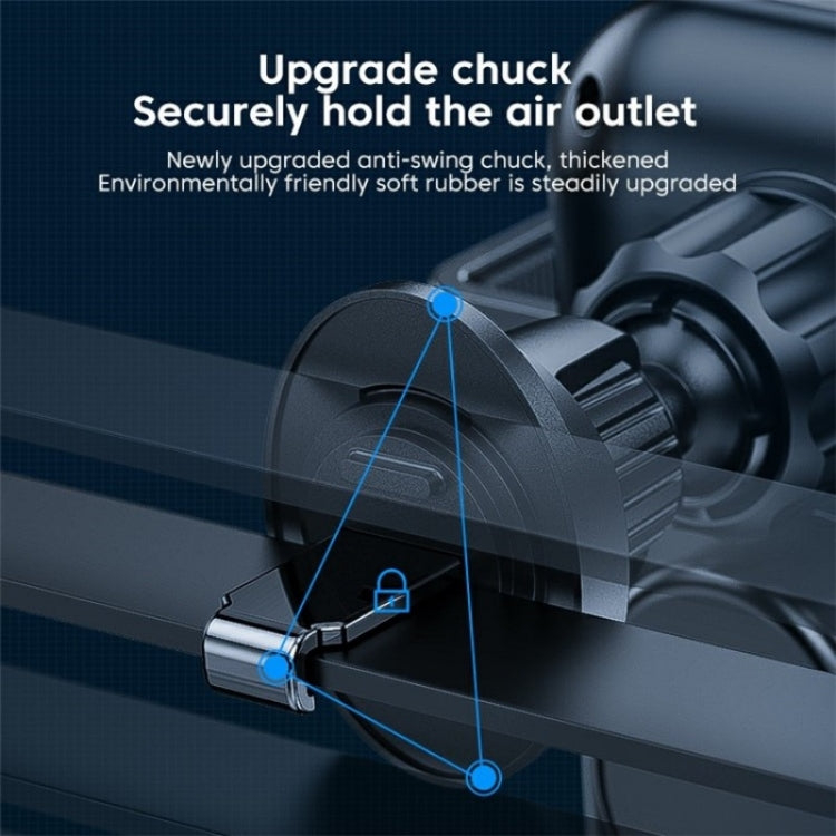 X10 15W Wireless Fast Charging Car Phone Navigation Holder(������) - Wireless Charger Holders by PMC TechLife | Online Shopping South Africa | PMC TechLife | Buy Now Pay Later Mobicred