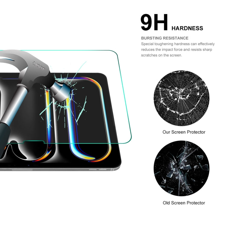 For iPad Pro 13 2024 / Air 13 2025 /2024 2pcs ENKAY Hat-Prince 0.33mm Explosion-proof Tempered Glass Film - free shipping - PMC TechLife - Order now!