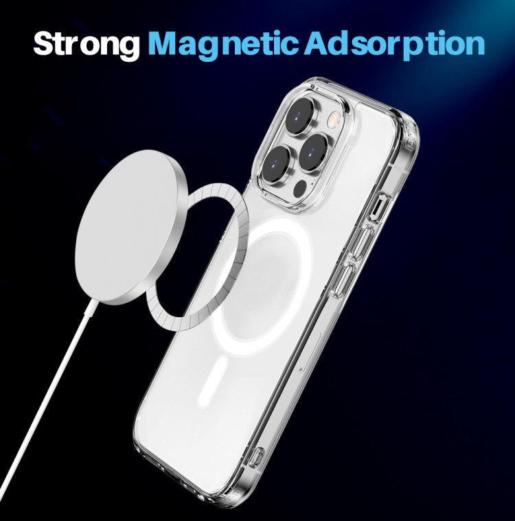 For iPhone 15 Pro Max NORTHJO 3 in 1 Magsafe Clear Phone Case with Screen Film + Rear Lens Film - free shipping - PMC Jewellery - Order now!