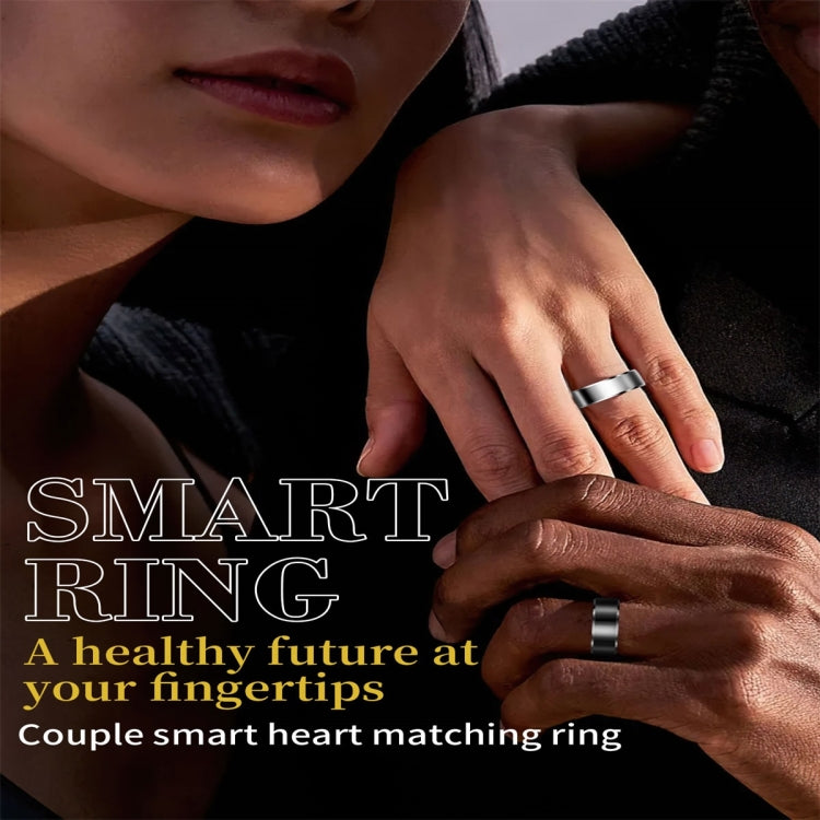 R6 SIZE 8 Smart Ring, Support Heart Rate / Blood Oxygen / Sleep Monitoring(White) - Smart Rings / Smart Telephones by PMC TechLife | Online Shopping South Africa | PMC TechLife | Buy Now Pay Later Mobicred