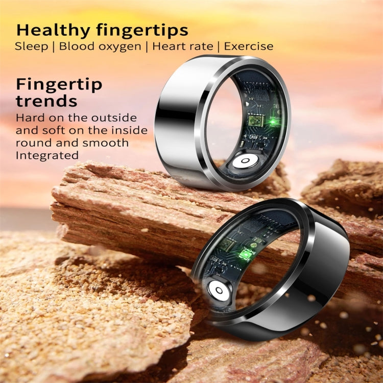 R6 SIZE 10 Smart Ring, Support Heart Rate / Blood Oxygen / Sleep Monitoring(White) - free shipping - PMC TechLife - Order now!