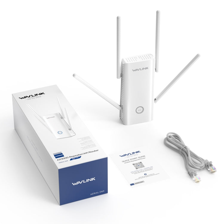 Wavlink WN583AX3 AX3000 Dual Band WiFi Repeater/AP/Router/Mesh Mode WiFi Extender, Plug:UK Plug - free shipping - PMC Jewellery - Order now!