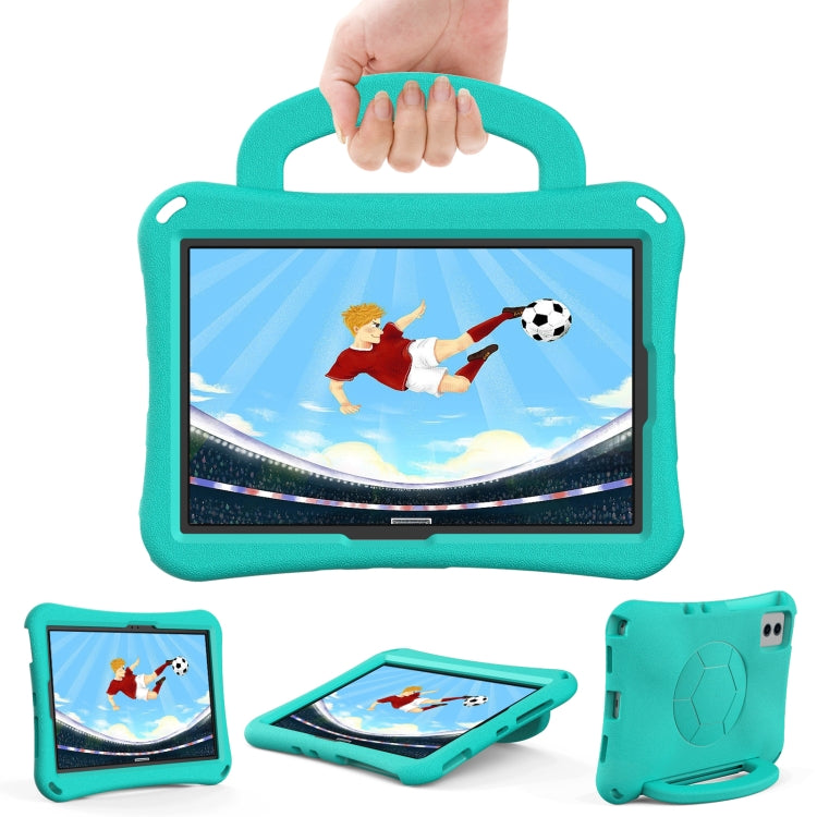For Lenovo Tab M11 / Xiaoxin Pad 11 2024 Handle Football Shaped EVA Shockproof Tablet Case(Mint Green) - Lenovo by PMC Jewellery | Online Shopping South Africa | PMC Jewellery | Buy Now Pay Later Mobicred