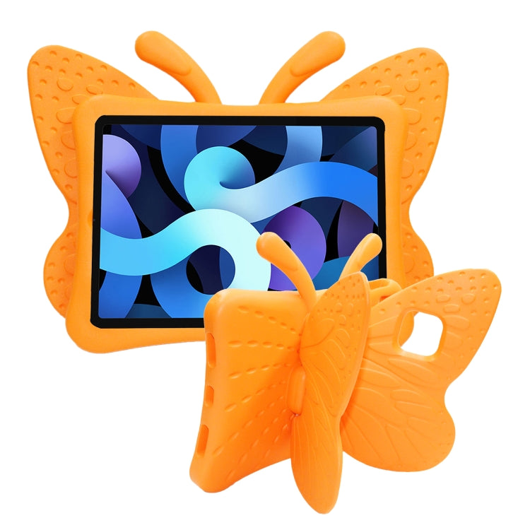 For iPad Pro 11 2024 Butterfly Bracket Kids EVA Shockproof Tablet Case(Orange) - iPad Pro 11 2024 Cases by PMC TechLife | Online Shopping South Africa | PMC TechLife | Buy Now Pay Later Mobicred