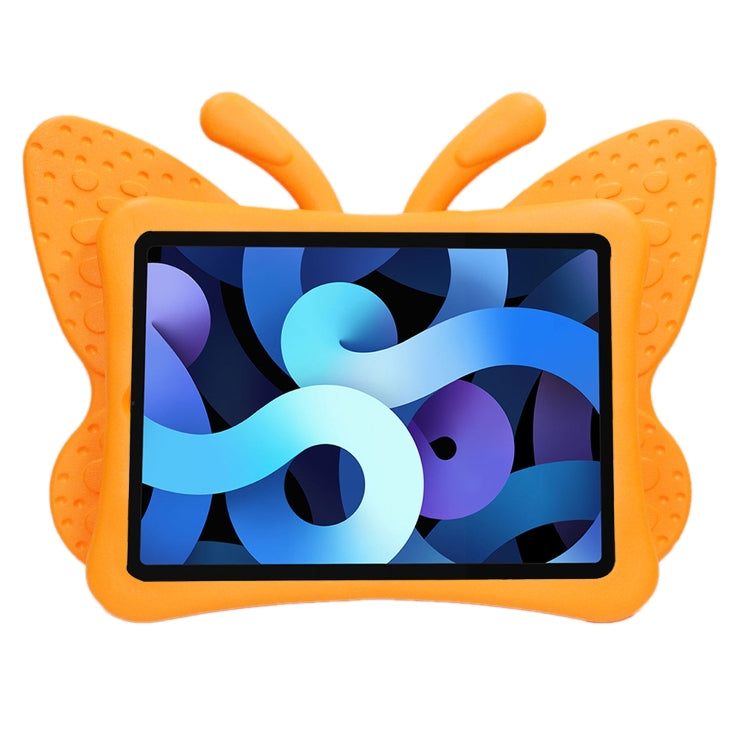 For iPad Pro 11 2024 Butterfly Bracket Kids EVA Shockproof Tablet Case(Orange) - iPad Pro 11 2024 Cases by PMC TechLife | Online Shopping South Africa | PMC TechLife | Buy Now Pay Later Mobicred
