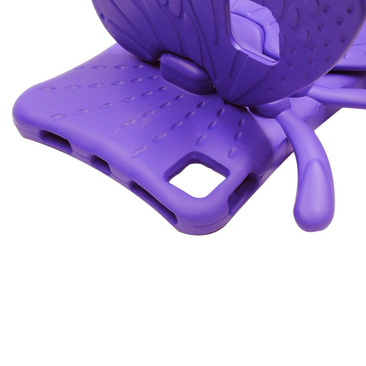 For iPad Pro 11 2024 Butterfly Bracket Kids EVA Shockproof Tablet Case(Purple) - iPad Pro 11 2024 Cases by PMC TechLife | Online Shopping South Africa | PMC TechLife | Buy Now Pay Later Mobicred
