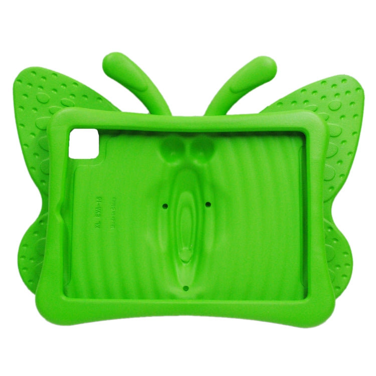 For iPad Pro 11 2024 Butterfly Bracket Kids EVA Shockproof Tablet Case(Green) - iPad Pro 11 2024 Cases by PMC TechLife | Online Shopping South Africa | PMC TechLife | Buy Now Pay Later Mobicred