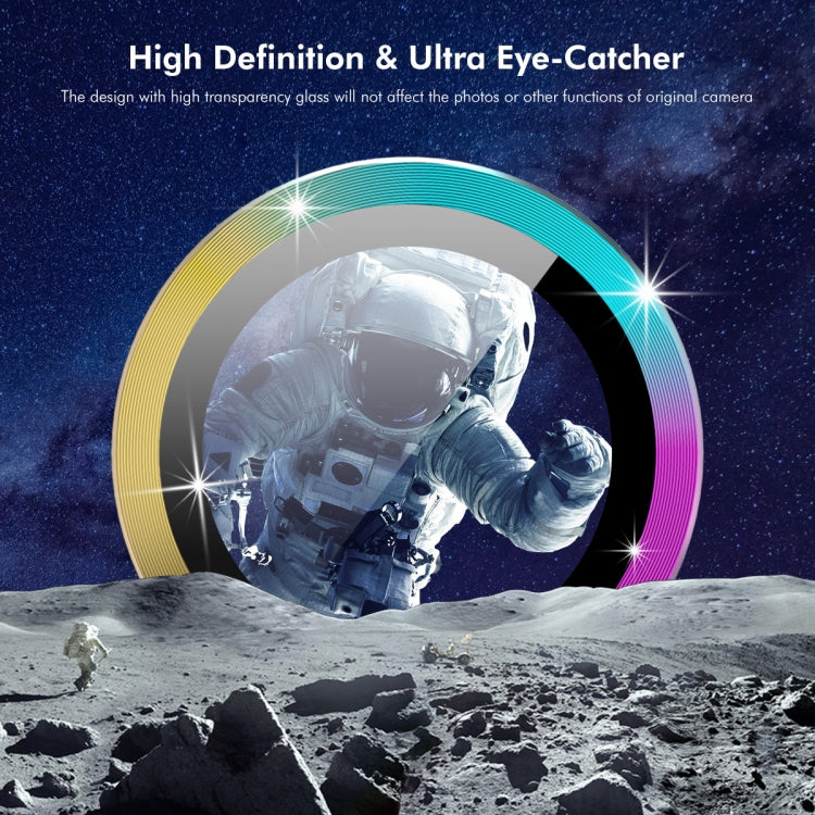 For iPad Pro 11 / 13 2024 ENKAY Hat-Prince 9H Rear Camera Lens Aluminium Alloy Tempered Glass Film(Black) - iPad Pro 11 2024 Tempered Glass by ENKAY | Online Shopping South Africa | PMC TechLife | Buy Now Pay Later Mobicred