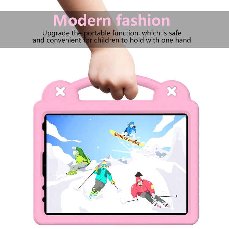 For  iPad Pro 11 2024 Handle Kickstand Children EVA Shockproof Tablet Case(Pink) - iPad Pro 11 2024 Cases by PMC TechLife | Online Shopping South Africa | PMC TechLife | Buy Now Pay Later Mobicred