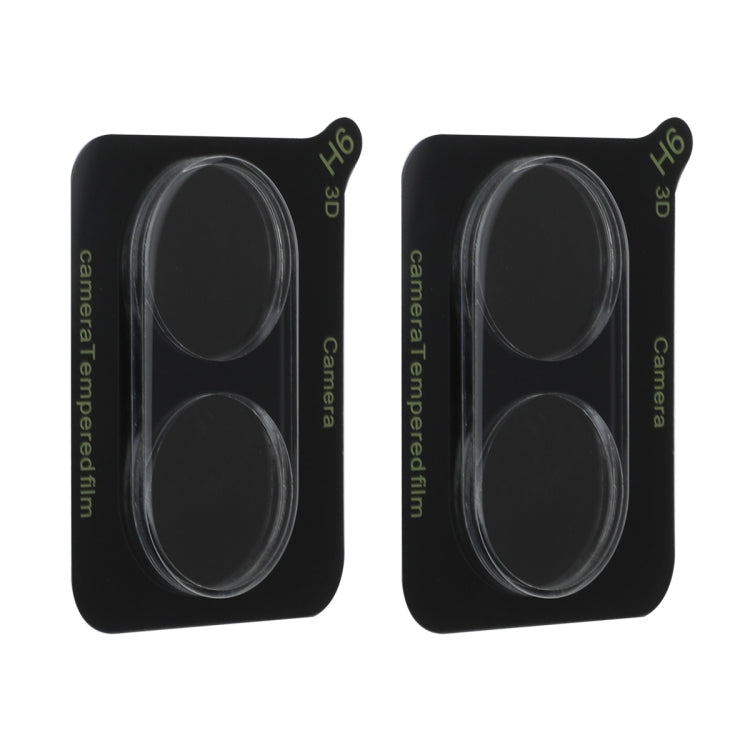 For vivo Y03 Global 2pcs ENKAY Hat-Prince 9H Rear Camera Lens Tempered Glass Film(Transparent) - vivo Tempered Glass by ENKAY | Online Shopping South Africa | PMC TechLife | Buy Now Pay Later Mobicred