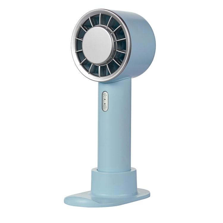 WX-633 Summer Handheld Fan 3 Speeds Semiconductor Cold Compress Desk Fan(Baby Blue) - Electric Fans by PMC TechLife | Online Shopping South Africa | PMC TechLife | Buy Now Pay Later Mobicred