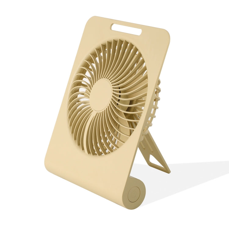 AR-13 Home Office Hanging Fan  Summer Cooler Silent Operation Desktop Fan(Yellow) - Electric Fans by PMC TechLife | Online Shopping South Africa | PMC TechLife | Buy Now Pay Later Mobicred
