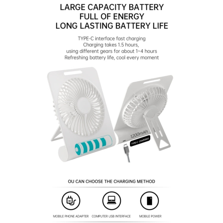 AR-13 Home Office Hanging Fan  Summer Cooler Silent Operation Desktop Fan(Yellow) - Electric Fans by PMC TechLife | Online Shopping South Africa | PMC TechLife | Buy Now Pay Later Mobicred