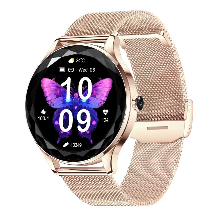 NX23 Pro 1.27 inch Color Screen Smart Watch, Support Bluetooth Call / Heart Rate Monitoring(Gold) - Smart Watches by PMC TechLife | Online Shopping South Africa | PMC TechLife | Buy Now Pay Later Mobicred