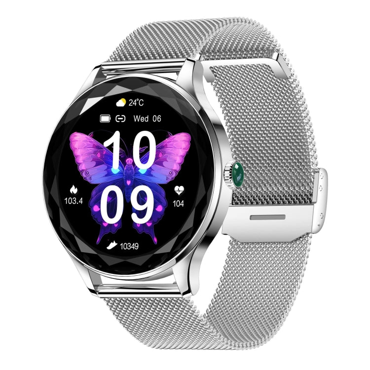 NX23 Pro 1.27 inch Color Screen Smart Watch, Support Bluetooth Call / Heart Rate Monitoring(Silver) - Smart Watches by PMC TechLife | Online Shopping South Africa | PMC TechLife | Buy Now Pay Later Mobicred