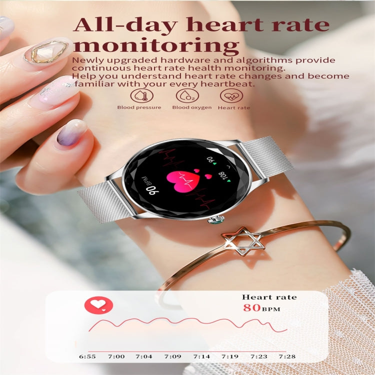 NX23 Pro 1.27 inch Color Screen Smart Watch, Support Bluetooth Call / Heart Rate Monitoring(Silver) - Smart Watches by PMC TechLife | Online Shopping South Africa | PMC TechLife | Buy Now Pay Later Mobicred