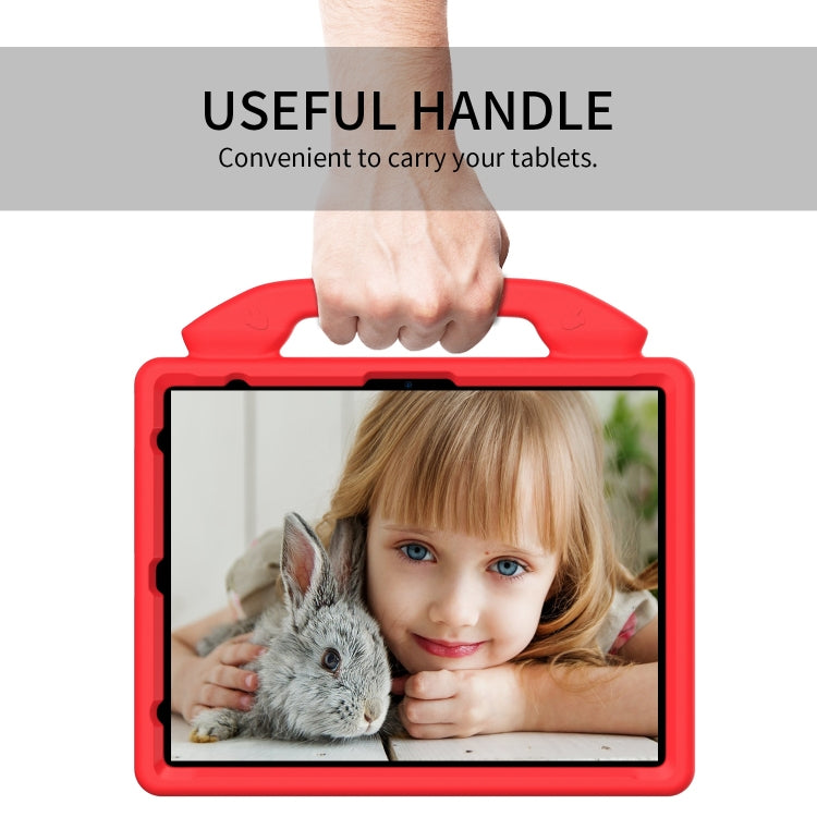 For iPad Pro 13 2024 Children EVA Shockproof Tablet Case with Thumb Bracket(Red) - iPad Pro 13 2024 Cases by PMC TechLife | Online Shopping South Africa | PMC TechLife | Buy Now Pay Later Mobicred
