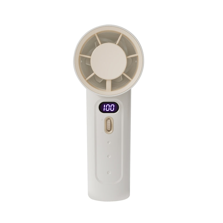 FC1 100 Wind Speed Levels Summer Cooler Desktop Fan Turbine Handheld Fan(White) - Electric Fans by PMC TechLife | Online Shopping South Africa | PMC TechLife | Buy Now Pay Later Mobicred