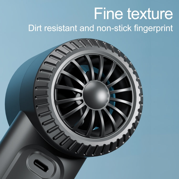 FC1 100 Wind Speed Levels Summer Cooler Desktop Fan Turbine Handheld Fan(Black) - Electric Fans by PMC TechLife | Online Shopping South Africa | PMC TechLife | Buy Now Pay Later Mobicred