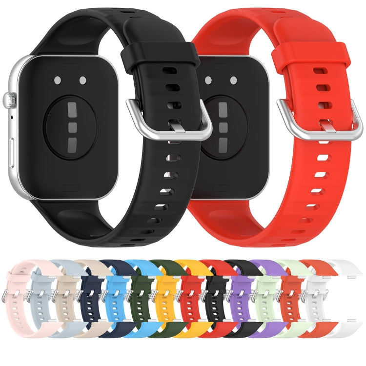 For Huawei Watch Fit3 Silicone Soft Watch Band + Clear Watch Protective Case Set(Sky Blue) - free shipping - PMc TechLife - Order now!