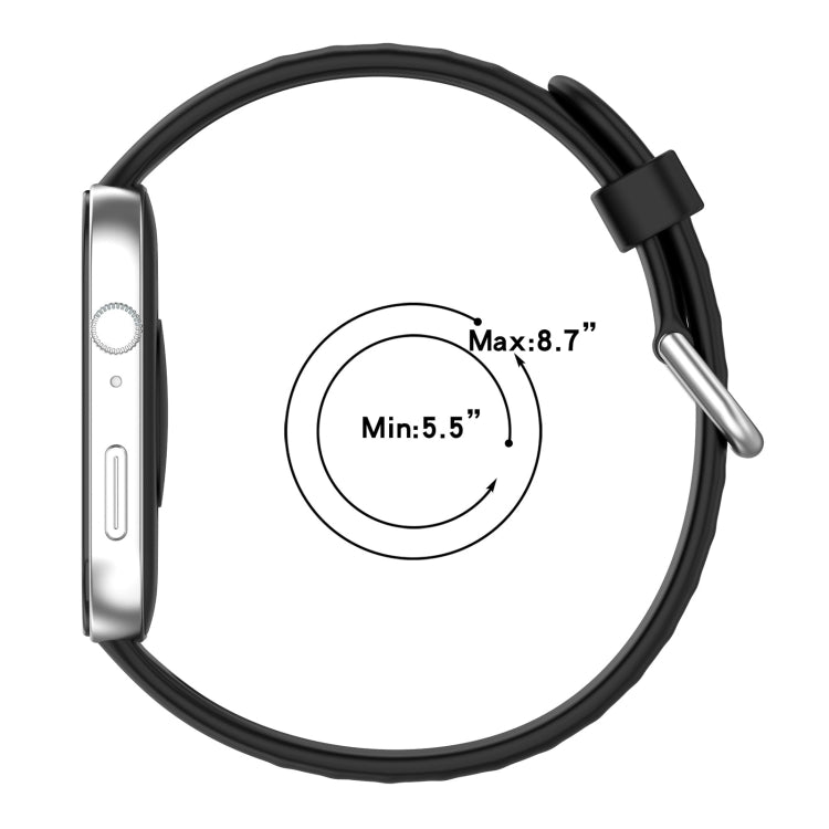 For Huawei Watch Fit3 Silicone Soft Watch Band + Clear Watch Protective Case Set(White) - Watch Bands by PMC TechLife | Online Shopping South Africa | PMC TechLife | Buy Now Pay Later Mobicred