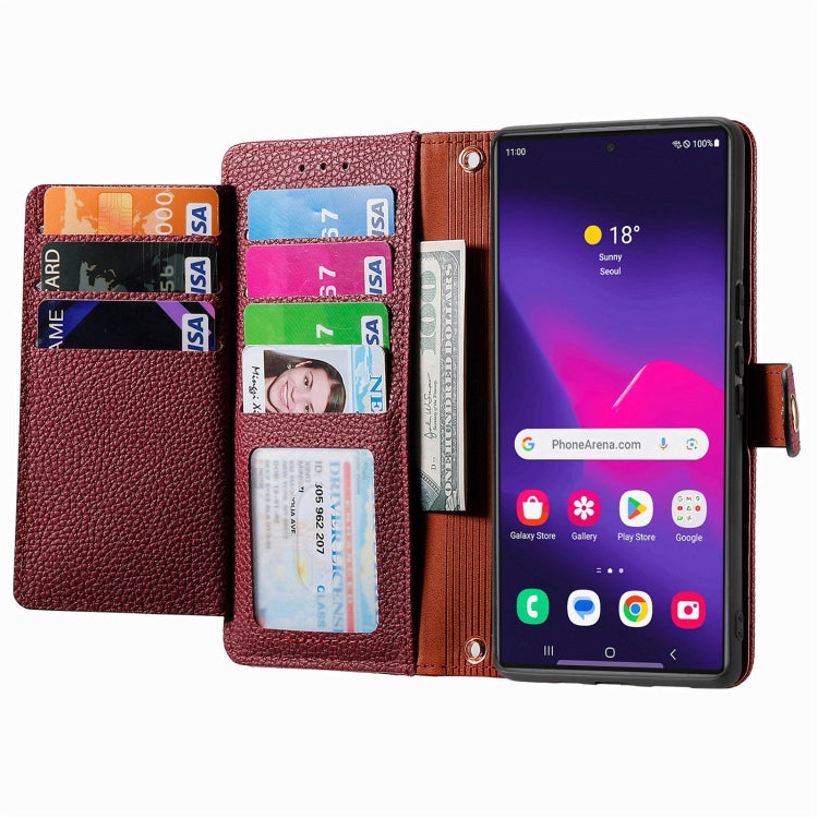 For Samsung Galaxy S25 Ultra 5G Love Zipper Lanyard Leather Phone Case(Red) - Galaxy S25 Ultra 5G Cases by PMC TechLife | Online Shopping South Africa | PMC TechLife | Buy Now Pay Later Mobicred