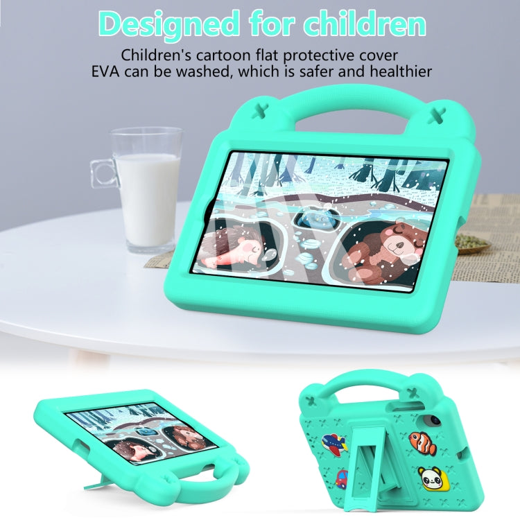 For Walmart Onn 7.0 Gen4 2024 Handle Kickstand Children EVA Shockproof Tablet Case(Mint Green) - Others by PMC TechLife | Online Shopping South Africa | PMC TechLife | Buy Now Pay Later Mobicred
