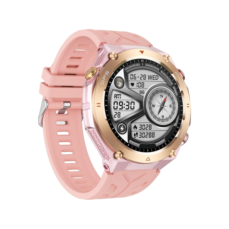 KC82 1.45 inch Color Screen Smart Watch, Support Bluetooth Call / Health Monitoring(Pink) - Smart Watches by PMC TechLife | Online Shopping South Africa | PMC TechLife | Buy Now Pay Later Mobicred