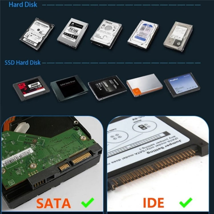 575D USB Hard Disk Holder Laptop Mobile Hard Disk Box 2.5 / 3.5inch SATA IDE HDD Base, Plug:EU Plug - free shipping - PMC Jewellery - Order now!