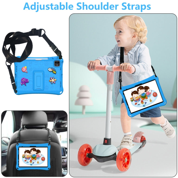 For iPad Pro 11 2024 Hi Baby EVA Full Body Tablet Case with Strap(Sky Blue) - iPad Pro 11 2024 Cases by PMC TechLife | Online Shopping South Africa | PMC TechLife | Buy Now Pay Later Mobicred