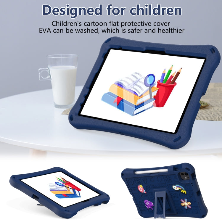 For iPad Pro 11 2024 Hi Baby EVA Full Body Tablet Case with Strap(Navy Blue) - iPad Pro 11 2024 Cases by PMC TechLife | Online Shopping South Africa | PMC TechLife | Buy Now Pay Later Mobicred