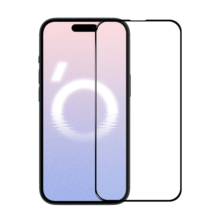 For iPhone 16 NORTHJO 2pcs A++ Tempered Glass Film with Installation Frame - iPhone 16 Tempered Glass by NORTHJO | Online Shopping South Africa | PMC TechLife | Buy Now Pay Later Mobicred