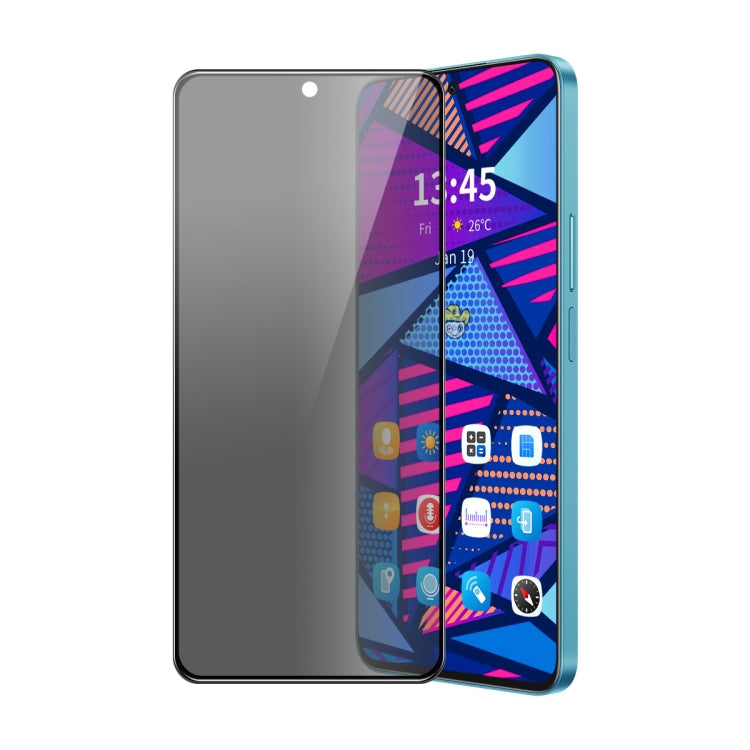 For vivo iQOO Z9 Global ENKAY Hat-Prince 28 Degree Anti-peeping Privacy Silk Print Tempered Glass Film - free shipping - PMC Jewellery - Order now!