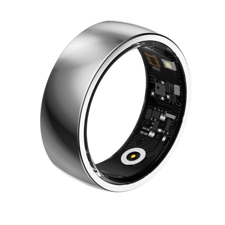R09M SIZE 18 Smart Ring, Support Health Monitoring / Care For Families(Silver) - Smart Rings / Smart Telephones by PMC TechLife | Online Shopping South Africa | PMC TechLife | Buy Now Pay Later Mobicred