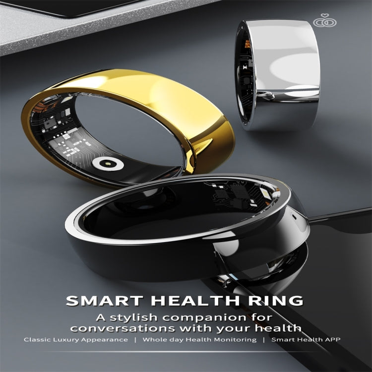 R09M SIZE 18 Smart Ring, Support Health Monitoring / Care For Families(Gold) - Smart Rings / Smart Telephones by PMC TechLife | Online Shopping South Africa | PMC TechLife | Buy Now Pay Later Mobicred