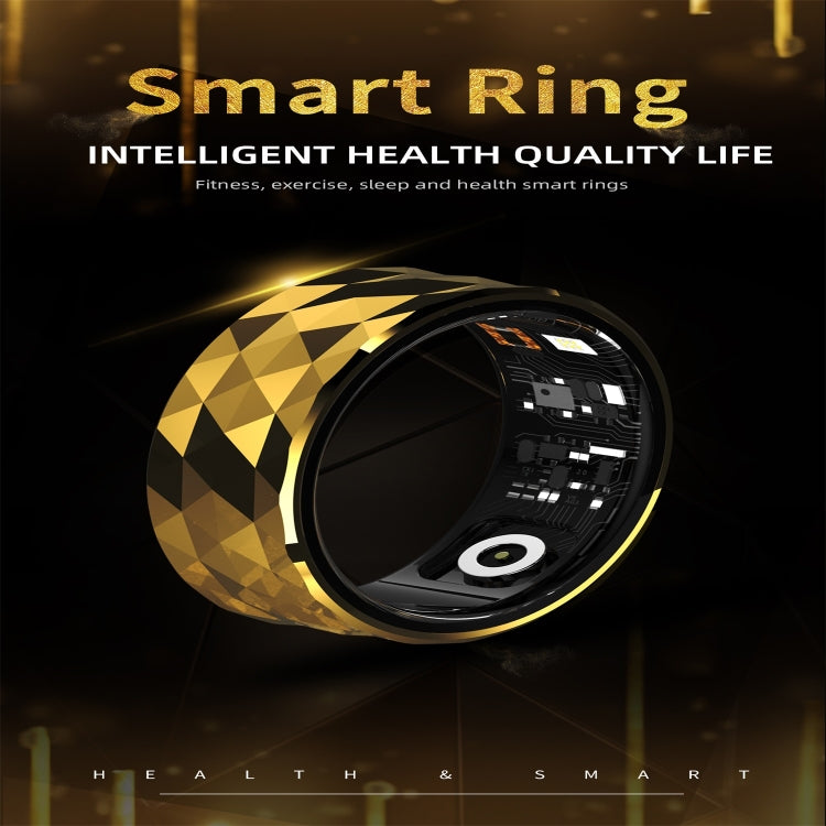 R12M SIZE 20 Smart Ring, Support Health Monitoring / Multiple Exercise Modes(Gold) - Smart Rings / Smart Telephones by PMC TechLife | Online Shopping South Africa | PMC TechLife | Buy Now Pay Later Mobicred