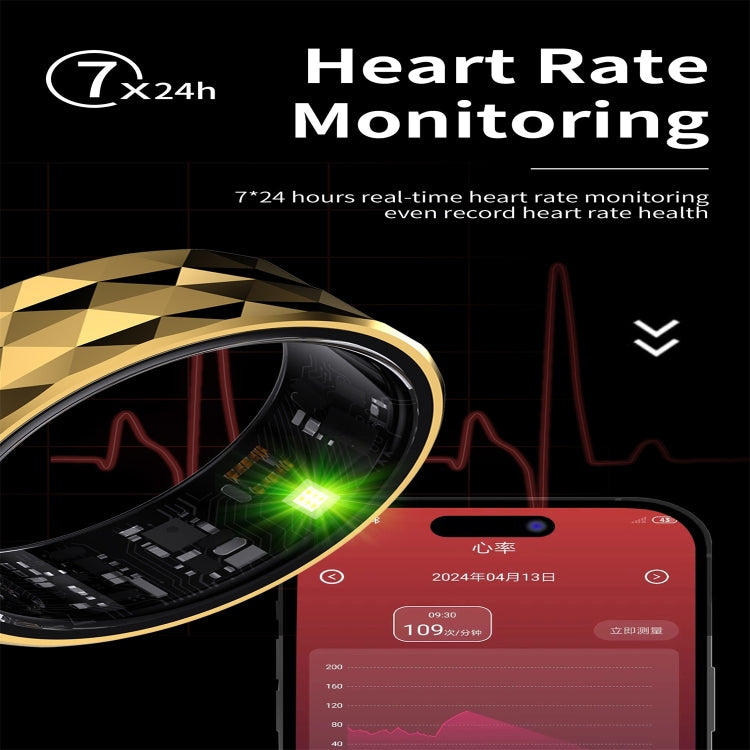 R12M SIZE 20 Smart Ring, Support Health Monitoring / Multiple Exercise Modes(Silver) - Smart Rings / Smart Telephones by PMC TechLife | Online Shopping South Africa | PMC TechLife | Buy Now Pay Later Mobicred