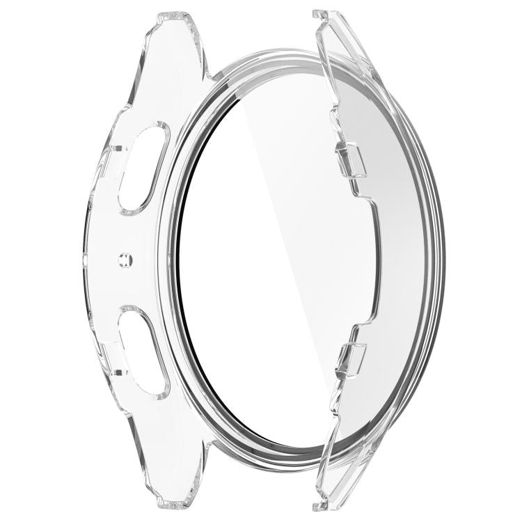For Samsung Galaxy Watch 7 40mm Tempered Film Integrated Waterproof PC Watch Protective Cover(Transparent) - free shipping - PMC TechLife - Order now!