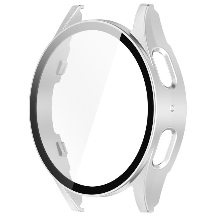 For Samsung Galaxy Watch 7 40mm Tempered Film Integrated Waterproof PC Watch Protective Cover(Silver) - free shipping - PMC TechLife - Order now!