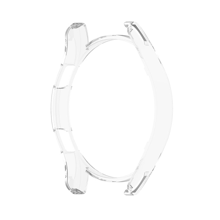 For Samsung Galaxy Watch FE 40mm Half Pack Hollow PC Watch Protective Case(Transparent) - Watch Cases by PMC TechLife | Online Shopping South Africa | PMC TechLife | Buy Now Pay Later Mobicred