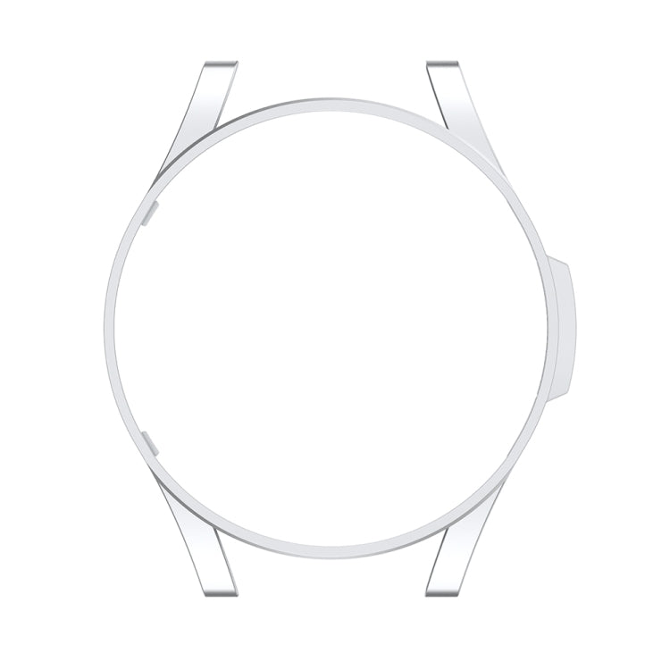 For Samsung Galaxy Watch FE 40mm Half Pack Hollow PC Watch Protective Case(Silver) - Watch Cases by PMC TechLife | Online Shopping South Africa | PMC TechLife | Buy Now Pay Later Mobicred