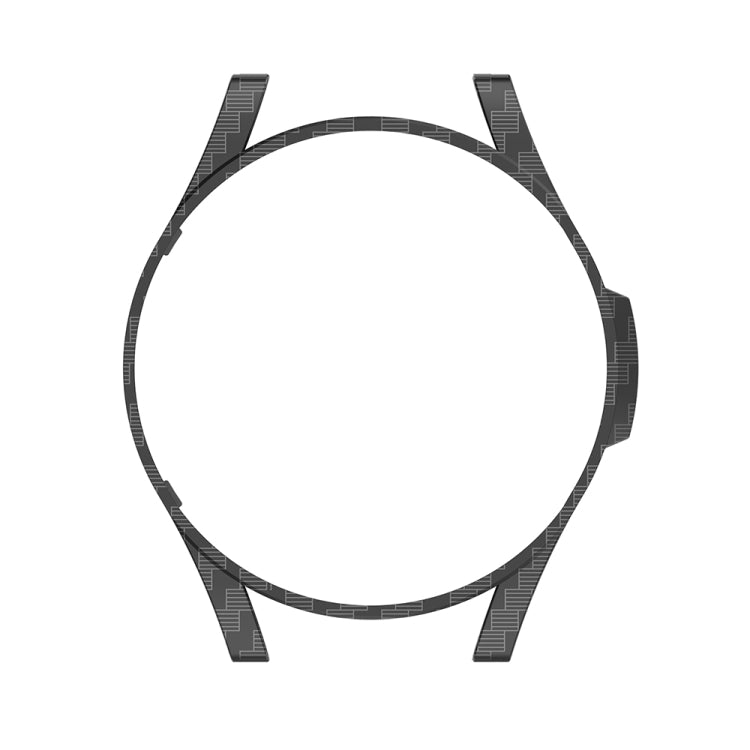 For Samsung Galaxy Watch FE 40mm Half Pack Hollow PC Watch Protective Case(Carbon Fiber) - Watch Cases by PMC TechLife | Online Shopping South Africa | PMC TechLife | Buy Now Pay Later Mobicred