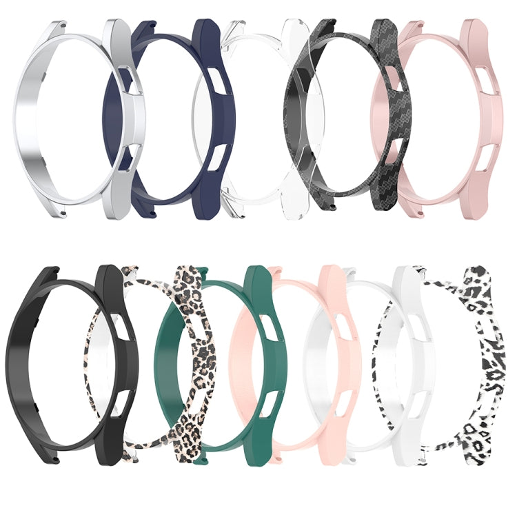 For Samsung Galaxy Watch FE 40mm Half Pack Hollow PC Watch Protective Case(Pink) - Watch Cases by PMC TechLife | Online Shopping South Africa | PMC TechLife | Buy Now Pay Later Mobicred