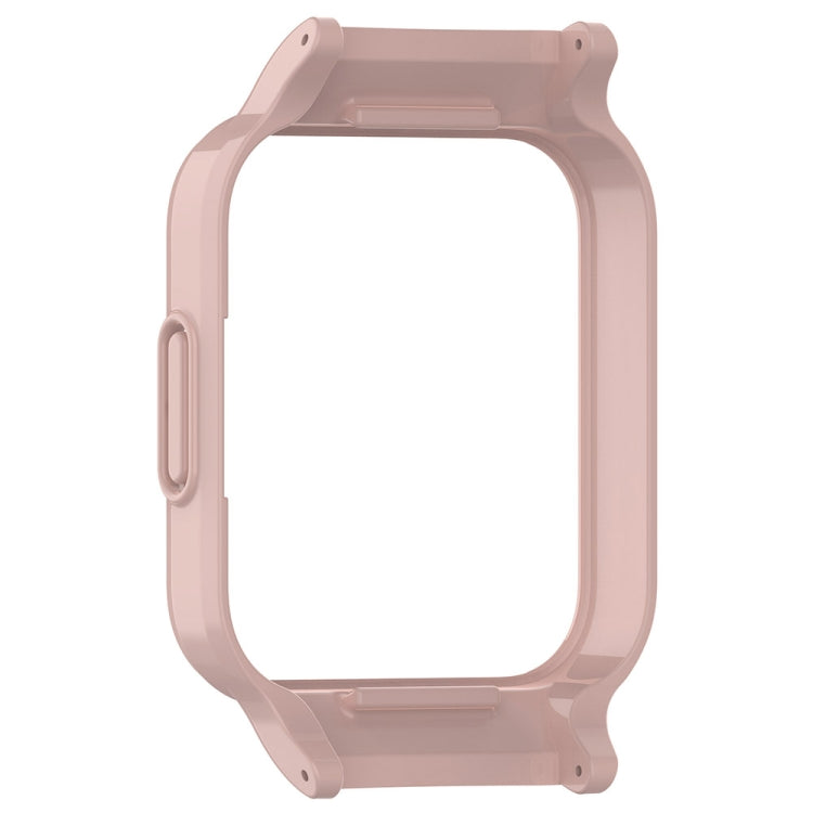 For Redmi Watch 3 Half Pack PC Watch Protective Case(Pink) - Watch Cases by PMC TechLife | Online Shopping South Africa | PMC TechLife | Buy Now Pay Later Mobicred
