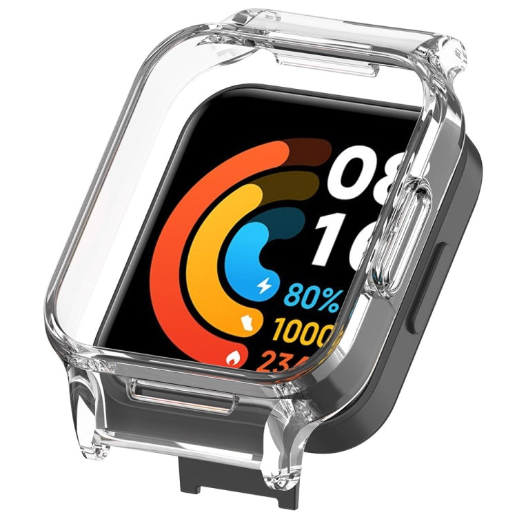 For Redmi Watch 3 Half Pack PC Watch Protective Case(Transparent) - Watch Cases by PMC TechLife | Online Shopping South Africa | PMC TechLife | Buy Now Pay Later Mobicred