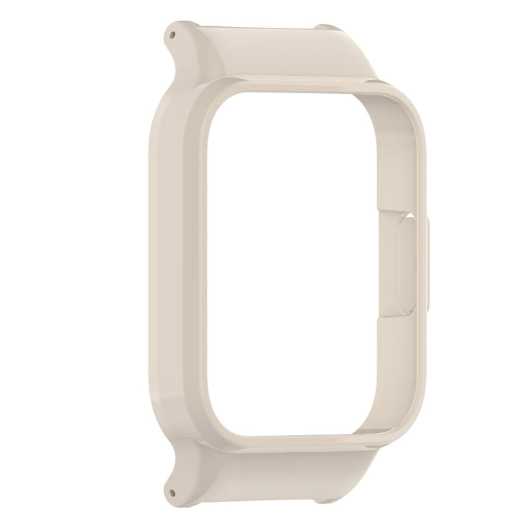 For Redmi Watch 2 Half Pack PC Watch Protective Case(Creamy White) - Watch Cases by PMC TechLife | Online Shopping South Africa | PMC TechLife | Buy Now Pay Later Mobicred
