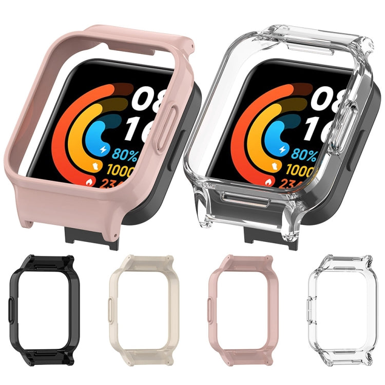 For Redmi Watch 3 Half Pack PC Watch Protective Case(Black) - Watch Cases by PMC TechLife | Online Shopping South Africa | PMC TechLife | Buy Now Pay Later Mobicred