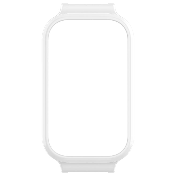For Xiaomi Smart Band 8 Active Half Pack PC Watch Protective Case(White) - Watch Cases by PMC TechLife | Online Shopping South Africa | PMC TechLife | Buy Now Pay Later Mobicred