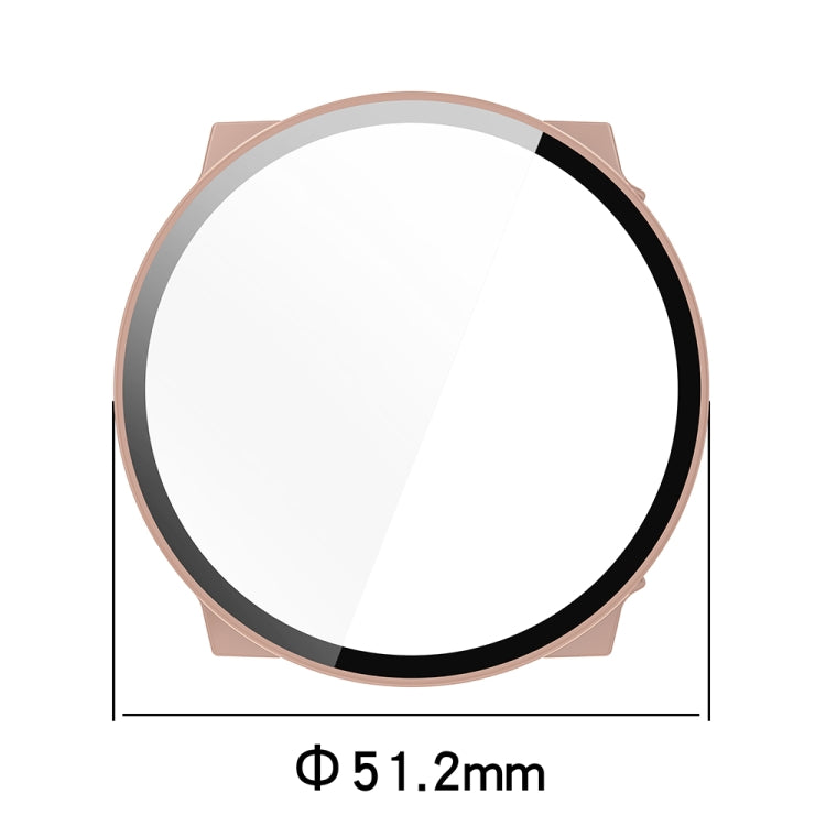 For Suunto Race PC + Tempered Glass Film Integrated Watch Protective Case(Deep Blue) - Watch Case by PMC TechLife | Online Shopping South Africa | PMC TechLife | Buy Now Pay Later Mobicred