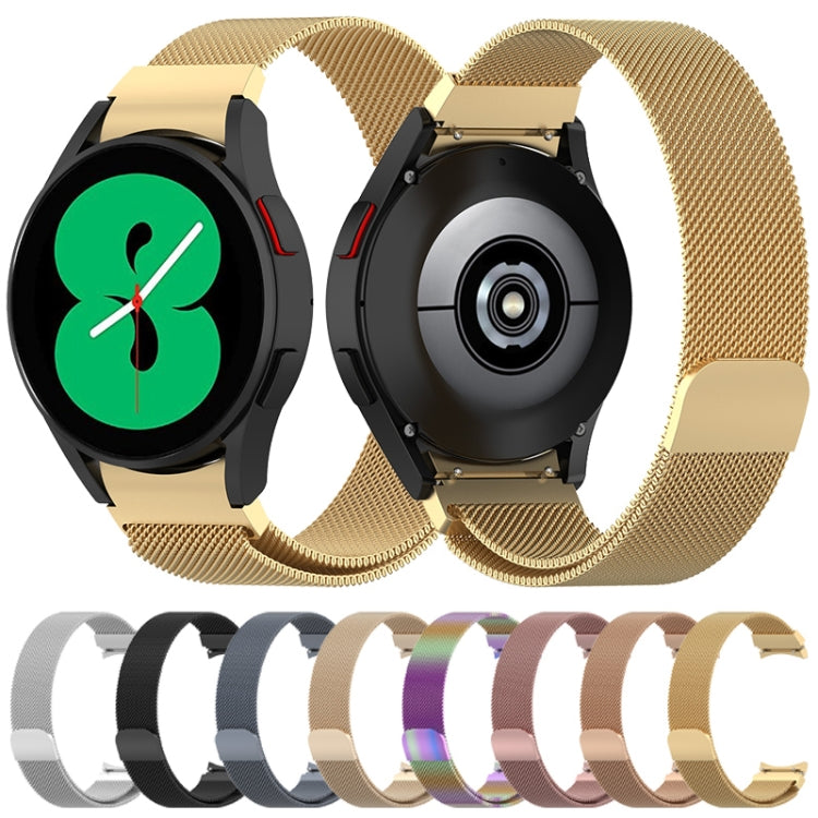 For Samsung Galaxy Watch Ultra 47mm Milan Magnetic Stainless Steel Watch Band(Gold) - free shipping - PMC TechLife - Order now!